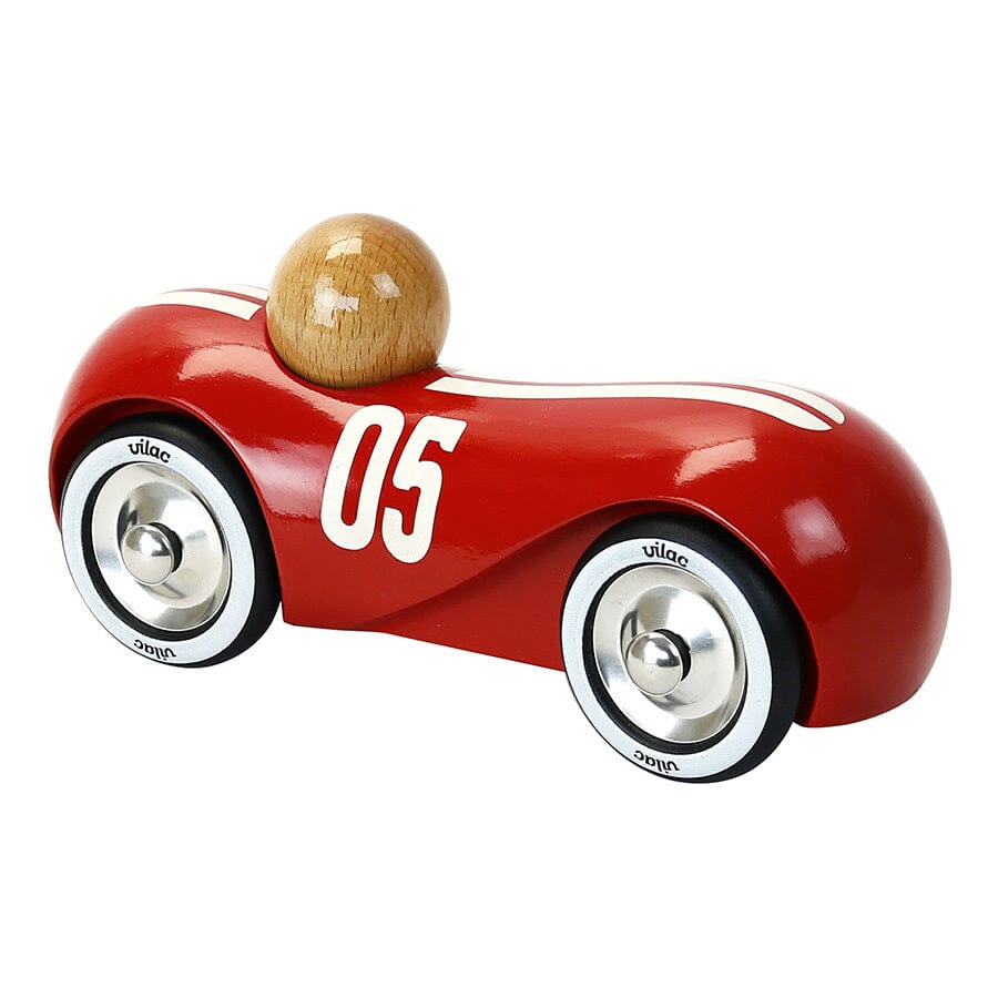 Voiture streamline vintage rouge- VILAC 2285F 3048700228529