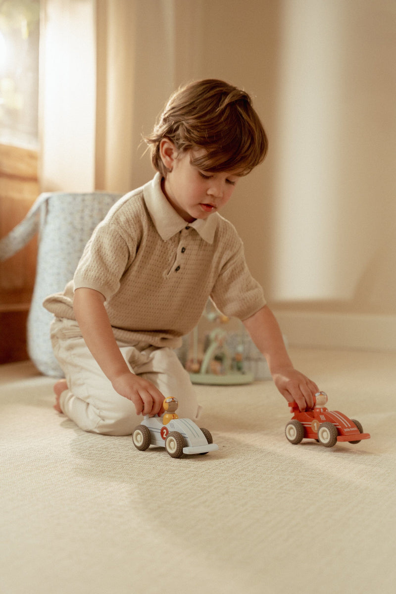 Voitures de course en bois set de 2 - LITTLE DUTCH LD2526 8713291225268