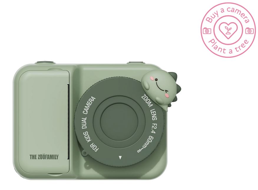 Zoo Print - Dino Green - THE ZOOFAMILY Zoo Print - Dino Green 4895250601093