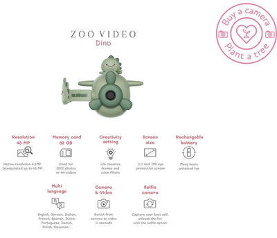 Zoo Video Dino vert - THE ZOOFAMILY Zoo Video Dino Green 4895250601130
