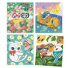 4 cartes illustrées amitiés - Djeco DJ09434 3070900094345