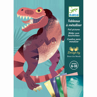 4 tableaux à décorer jurassic - Djeco DJ09518 3070900095182