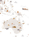 Affiche Carte du monde - LES PETITES DATES MAP-MONDE-ORI 3770025645063