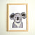 Aquarelle en cadre bébé koala - Marlène Fancelli Art bb koala 1234512355
