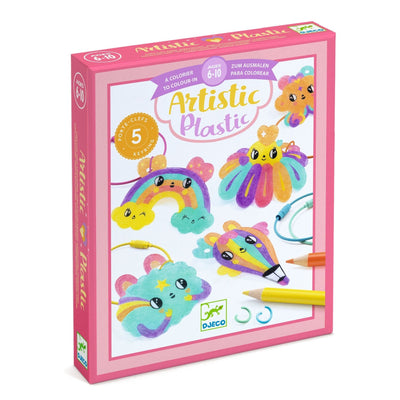 Artistic plastic porte clefs kawaï - DJECO DJ09487 3070900094871