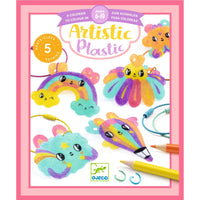Artistic plastic porte clefs kawaï - DJECO DJ09487 3070900094871