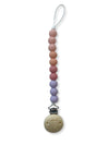 Attache tétine silicone ombre Pastel purple - Chewies&more pastel 79683996