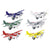 avion en metal 6 assorties - GOKI 12124 4013594121248