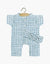 Babies – Combinaison Lili Vichy bleu et son headband - MINIKANE cb.10.119 3434342323134