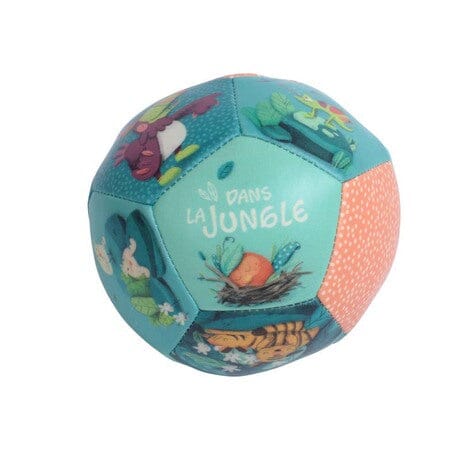 Ballon souple 10 cm Dans la jungle - Moulin Roty 668510 3575676685105