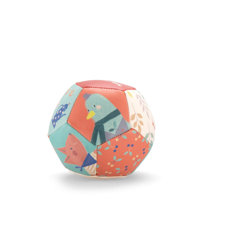 Ballon souple 10 cm Pomme des bois - Moulin Roty 675510 3575676755105