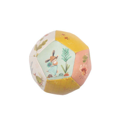 Ballon souple 10 cm Trois petits lapins - Moulin Roty 678510 3575676785102