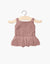 Barboteuse Orléane en tricot rose thé - MINIKANE CG.14.916 3701548403342