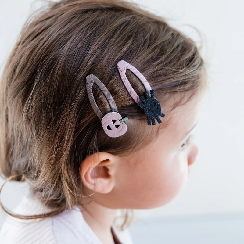 Barrettes citrouilles et araignées-Mimi&lula 132110-98 