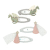 Barrettes dragon and princess -Mimi&lula 132057-64