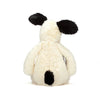 Bashful Black & cream Puppy M - JELLYCAT bas3bcpn 670983135824