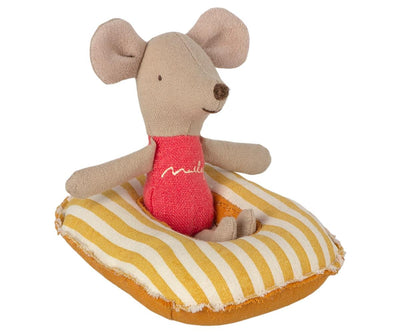 Bateau gonflable small mouse rayures jaunes - MAILEG 11-1403-00 93051804