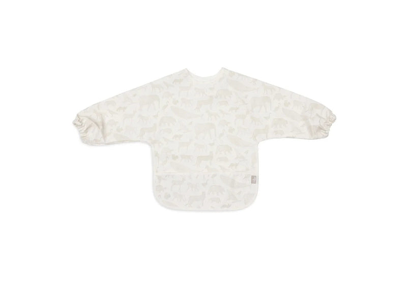 Bavoir à manches imperméable Animals Nougat - JOLLEIN 029-869-67044 8717329377028