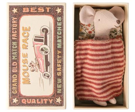 Big sister mouse in matchbox - MAILEG 12845 5707304103363