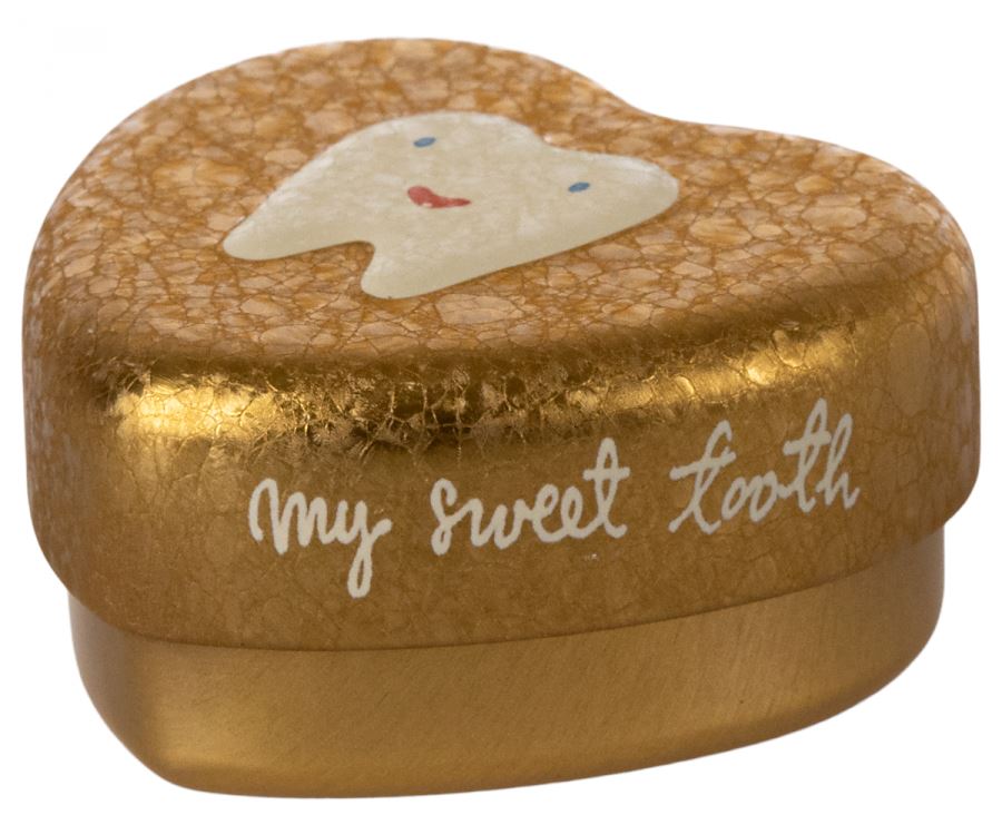 Boite a dent en metal gold - MAILEG 19-3607-02 5707304129738