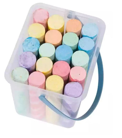 Boîte de 20 craies de sol - Moulin Roty 713135 3575677131359