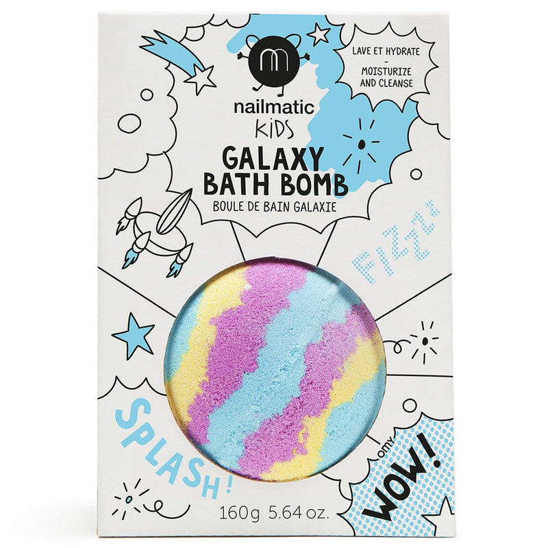 Boule bain Galaxy bleu jaune rose - Nailmatic 701galaxyb 3760229893544