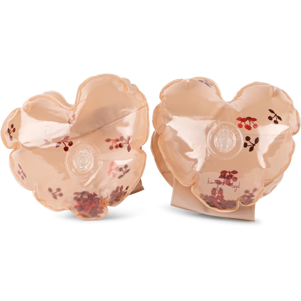 Brassards gonflables coeur blush transparent - Konges Sløjd ks5373 5715404092319
