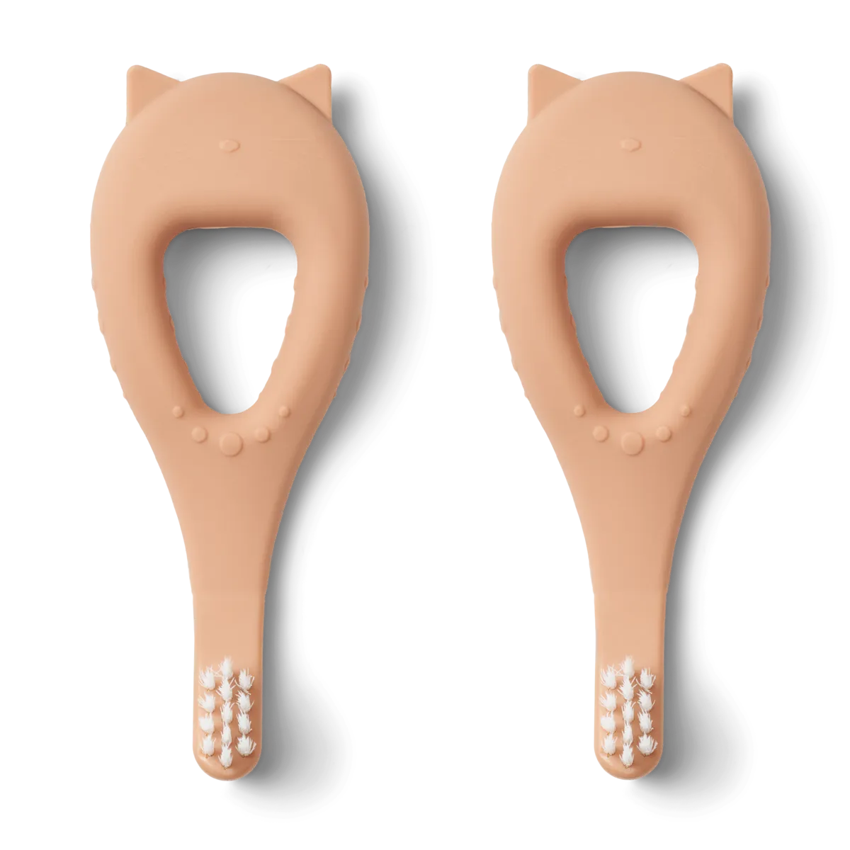 Brosse à dents Janelle chat tuscany rose pack de 2 - liewood lw18225 2074 5715493134976