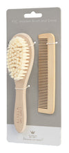 brosse et peigne en bois - Bam Bam 81510