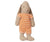 Bunny micro knitted striped suit orange - MAILEG 16-1022-00 5707304113836