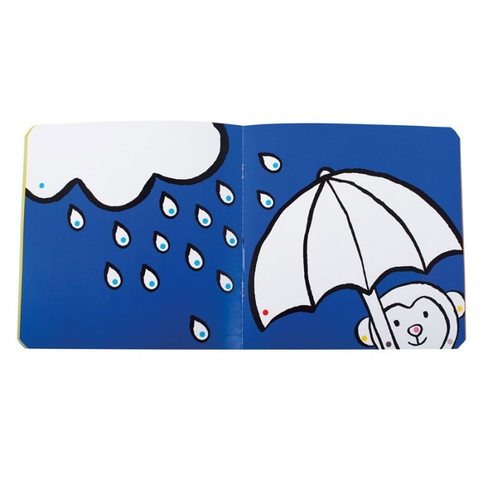 Cahier de coloriage Les Popipop Les couleurs - Moulin Roty 661606 3575676616062