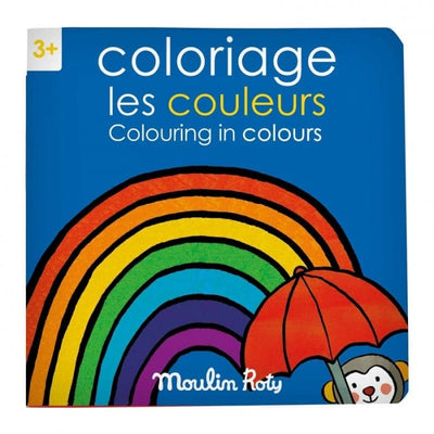 Cahier de coloriage Les Popipop Les couleurs - Moulin Roty 661606 3575676616062