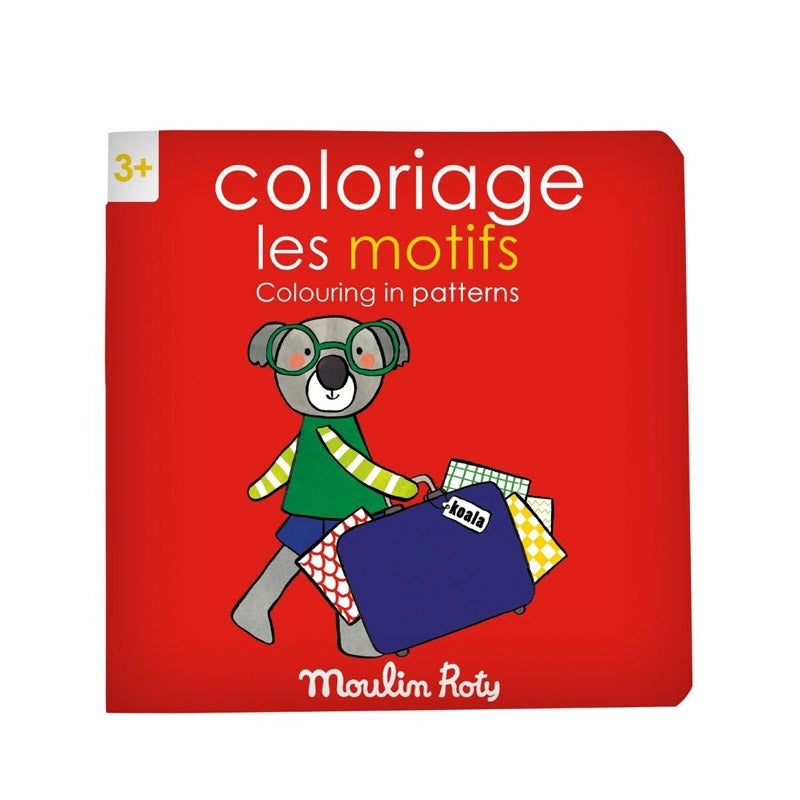 Cahier de coloriage Les Popipop Les motifs - Moulin Roty 661607 3575676616048