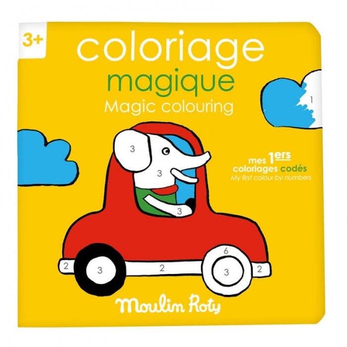 Cahier de coloriage magique Les Popipop - Moulin Roty 661608 3575676616086