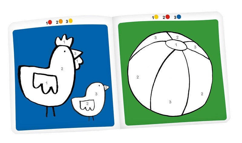 Cahier de coloriage magique Les Popipop - Moulin Roty 661608 3575676616086