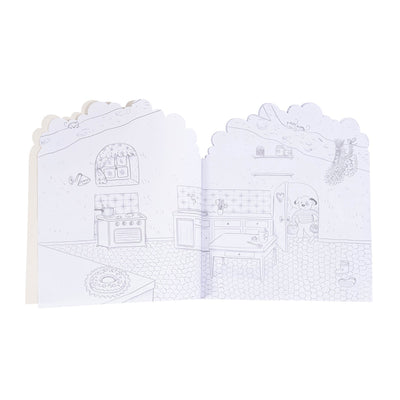 Cahier sticker La grande famille - Moulin Roty 632626 3575676326268