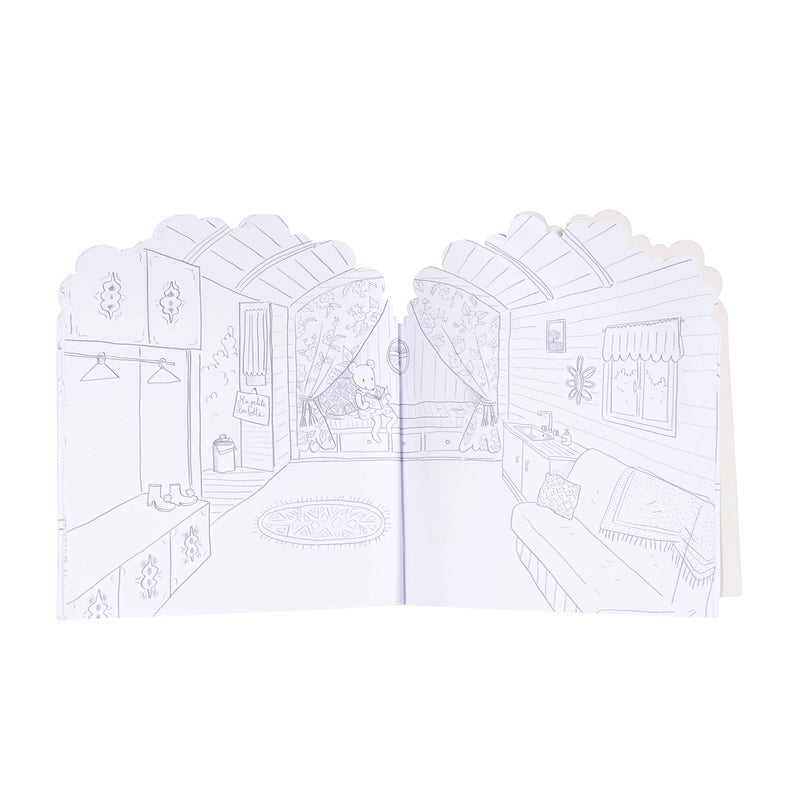 Cahier sticker La grande famille - Moulin Roty 632626 3575676326268