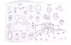 Cahier sticker Les Popipop - Moulin Roty 661611 3575676616116