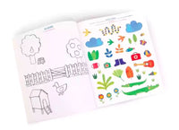 Cahier sticker Les Popipop - Moulin Roty 661611 3575676616116
