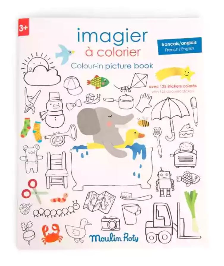 Cahier sticker Les Popipop - Moulin Roty 661611 3575676616116