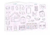 Cahier sticker Les Popipop - Moulin Roty 661611 3575676616116