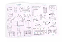 Cahier sticker Les Popipop - Moulin Roty 661611 3575676616116
