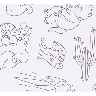 Cahier stickers Dino- Omy CAH05