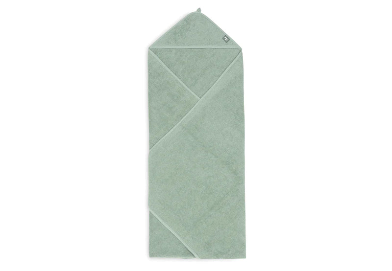 Cape de bain éponge 100X100 Ash green - Jollein 534-836-00095 8717329376786