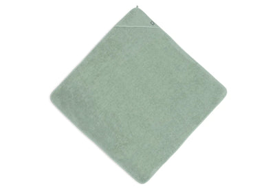 Cape de bain éponge 100X100 Ash green - Jollein 534-836-00095 8717329376786