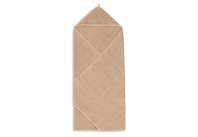 Cape de bain éponge 100X100 biscuit- Jollein 534-836-00103 8717329376892