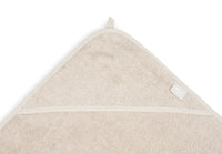 Cape de bain éponge 100X100 nougat - Jollein 534-836-00093 8717329376809