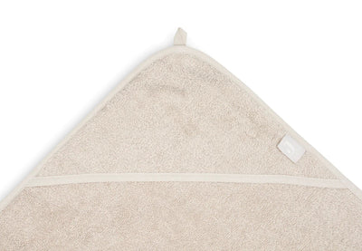 Cape de bain éponge 100X100 nougat - Jollein 534-836-00093 8717329376809
