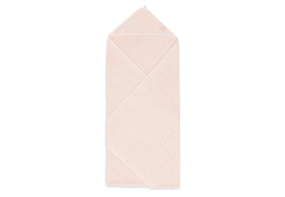 Cape de bain éponge 100X100 pale pink - Jollein 534-836-00090 8717329376779