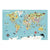 Carte du Monde magnétique Ingela P.Arrhenius - vilac 7612 3048700076120